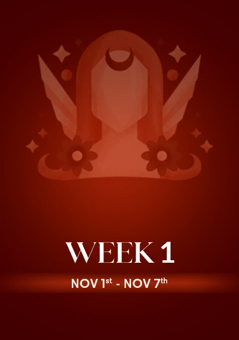 Virgo | Week 1 | Nov 1st - Nov 7th