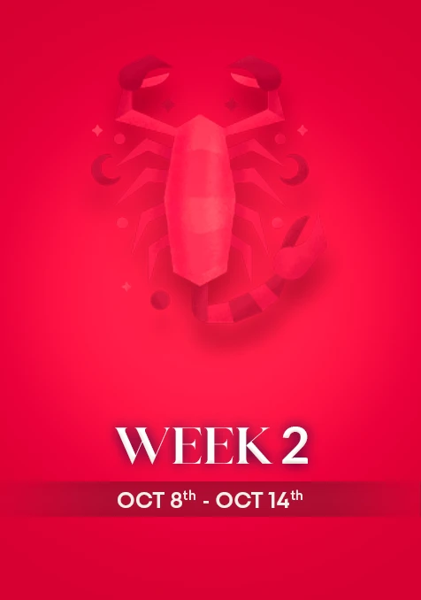 Scorpio | Week 2 | October 8th- 14th