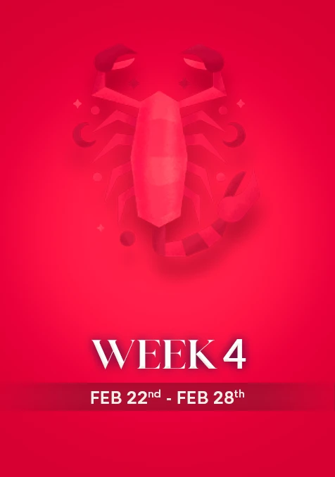 Scorpio | Week 4 | Feb 22nd - Feb 28th