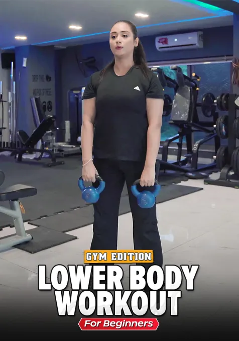 Lower Body Workout for Beginners-GYM EDITION